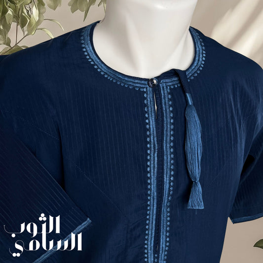 الثوب العماني المخطط - اناقة و راحة تواكبك في كل خطوة ✨