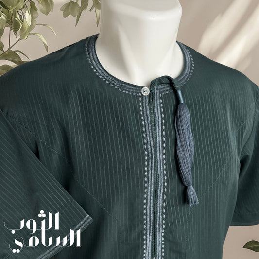 الثوب العماني المخطط - اناقة و راحة تواكبك في كل خطوة ✨